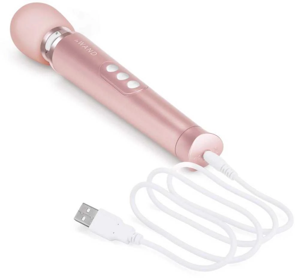 le Wand Petite Rose Gold Vibruojantis masažuoklis moterims