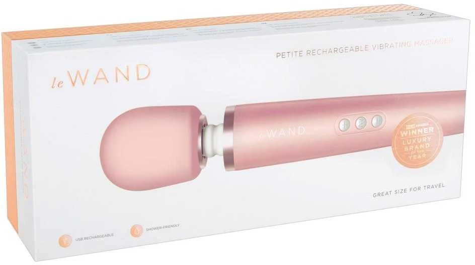 le Wand Petite Rose Gold Vibruojantis masažuoklis moterims