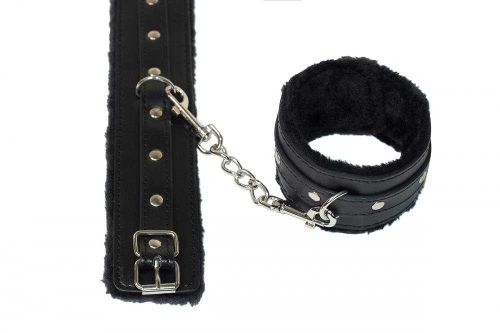 Lola Games Kajdanki Ankle cuffs Party Hard Eternity Juodas