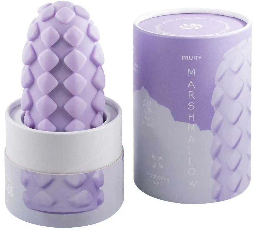 Lola Games Marshmallow Masturbator-Marshmallow Maxi Fruity Violetinė