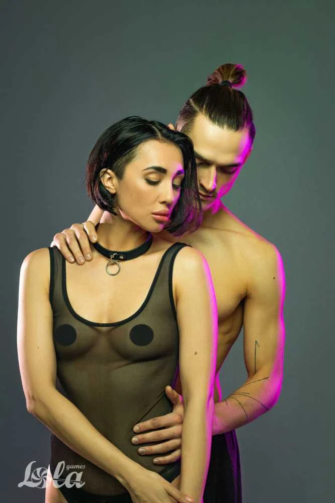 Lola Games Slave apykaklė, skirta pavadėliui su žiedu bdsm sex