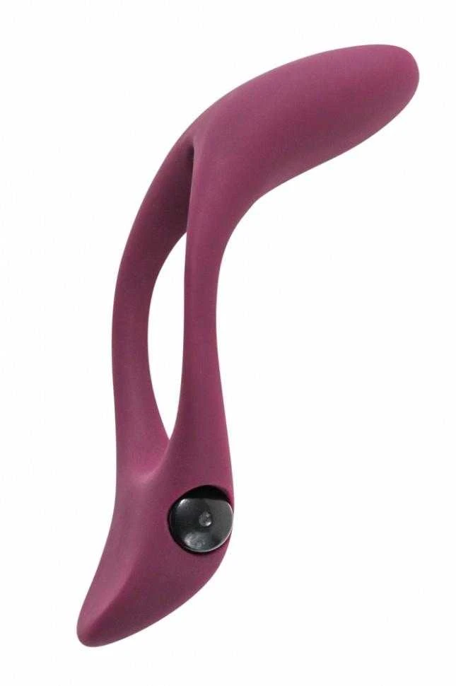 Lola Games Pierścień-Erection Vibroring Pure Passion Stardust Wine Raudona