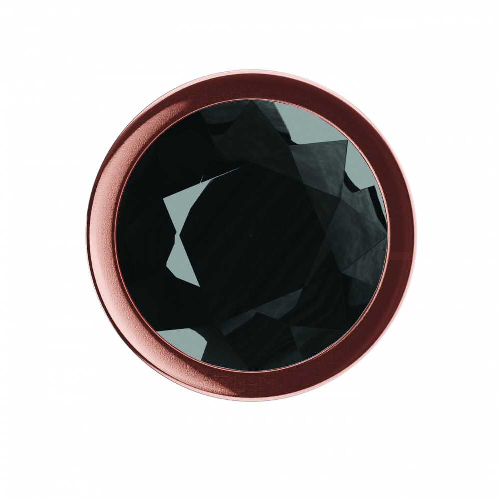 Lola Games Plug-Butt Plug Diamond Jet Shine L Rose Gold