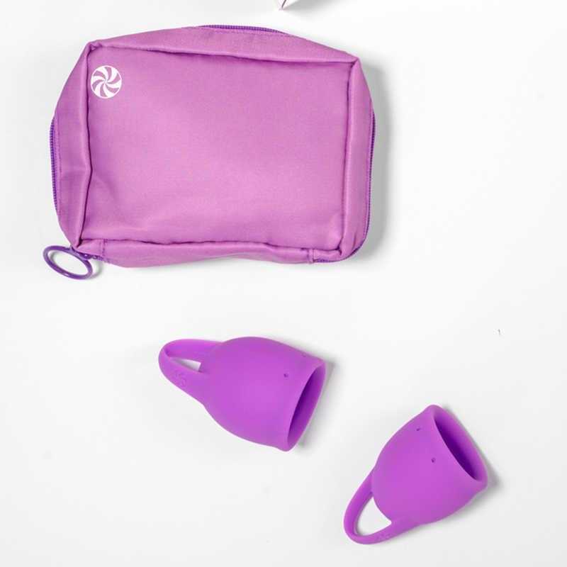 Tamponų-menstruacinių taurelių rinkinys „Natural Wellness Tulip“