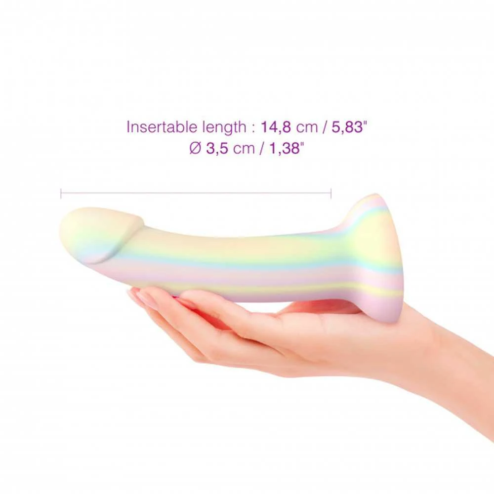 Love To Love Pastel vandeniui atsparus dildo su stipriu siurbtuku