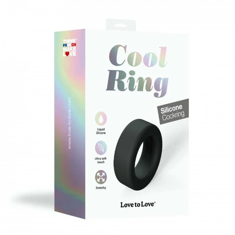 Love To Love COOL RING - Juodas ONYX