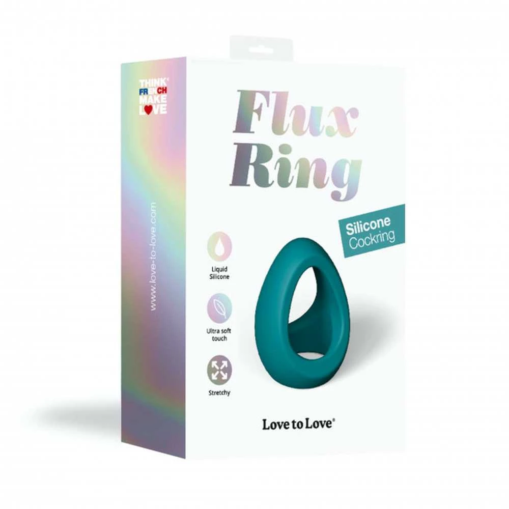 Love To Love Pierścień Flux Ring Teal Me