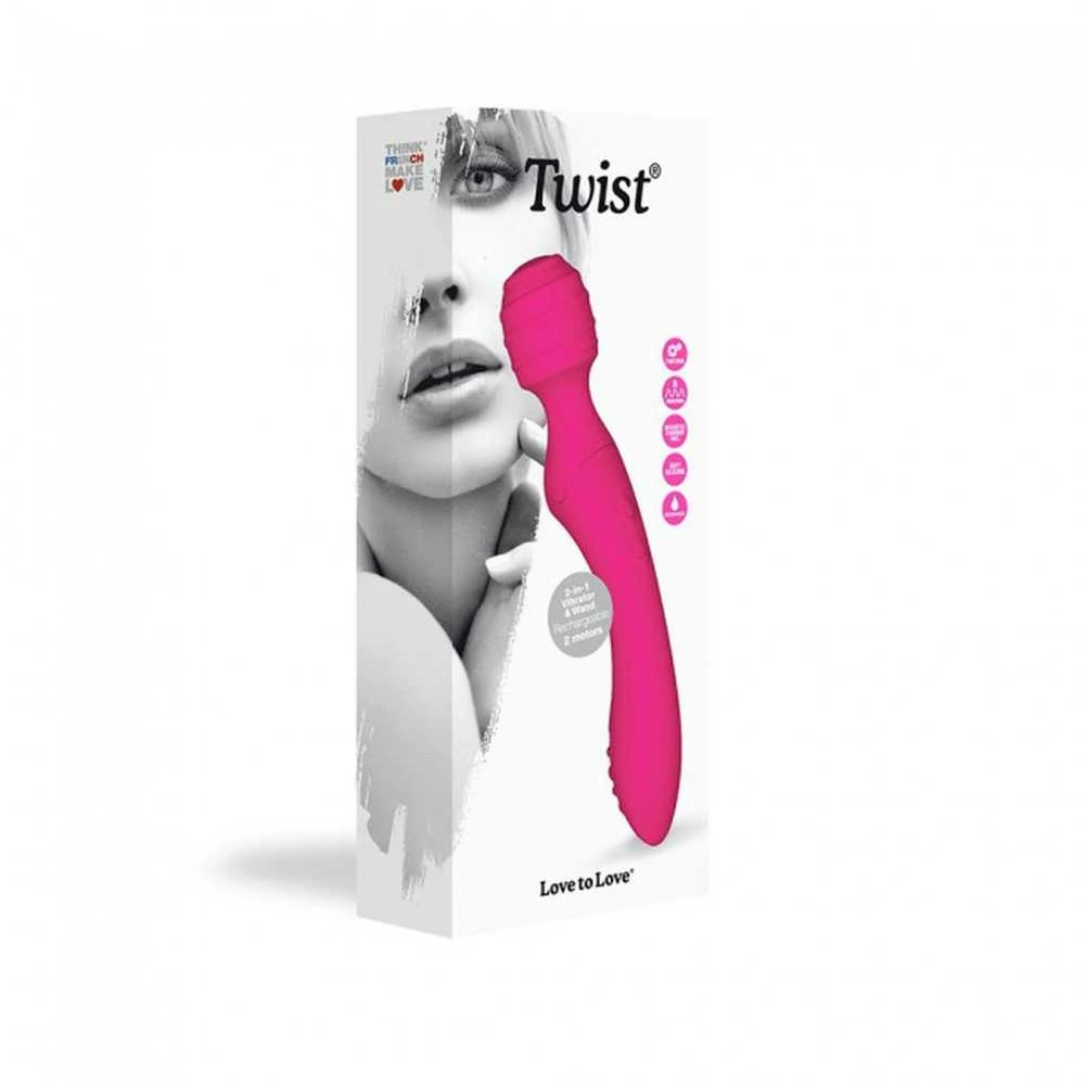 Love To Love Twist Wand Rose