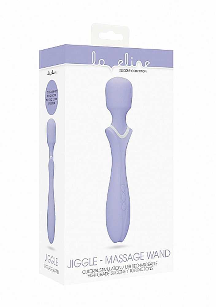 Loveline - Massage Wand - Jiggle - Violetinė