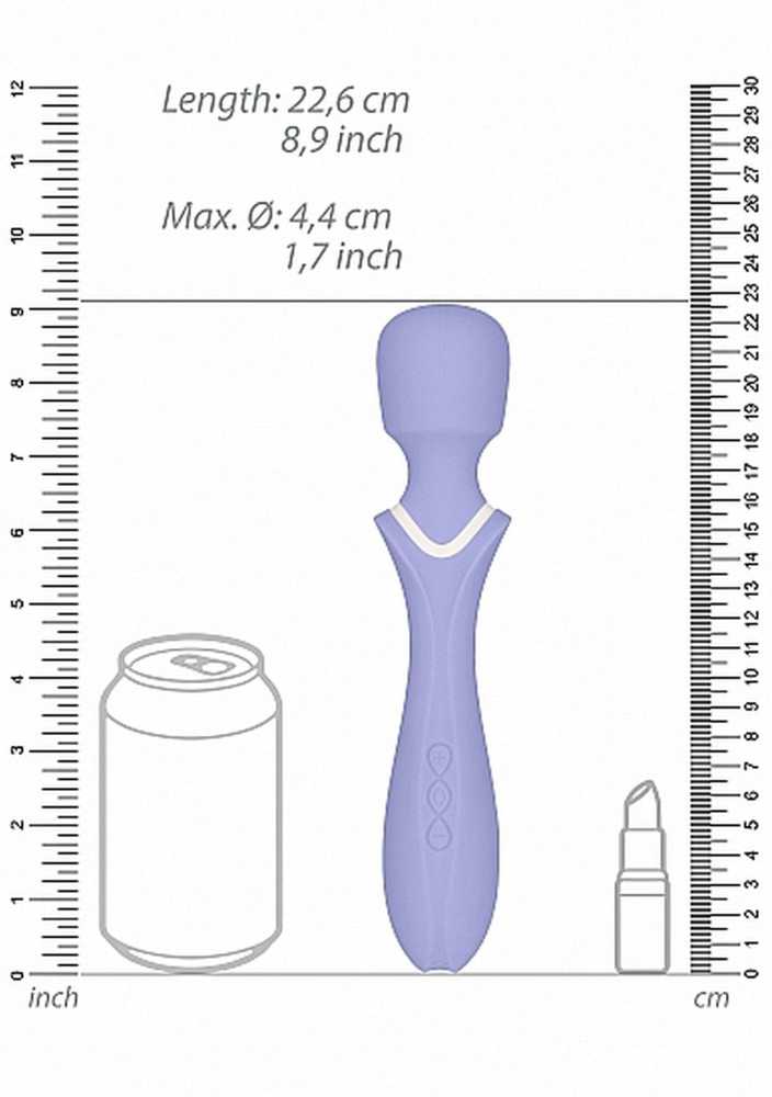 Loveline - Massage Wand - Jiggle - Violetinė