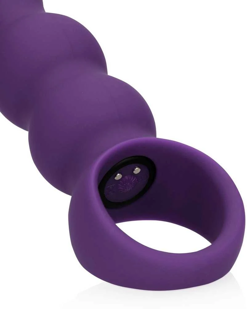 Loveline By Shots Loveline Vibruojantis analinis kištukas su laikikliu 10 režimų minkštas silikonas 16.5cm