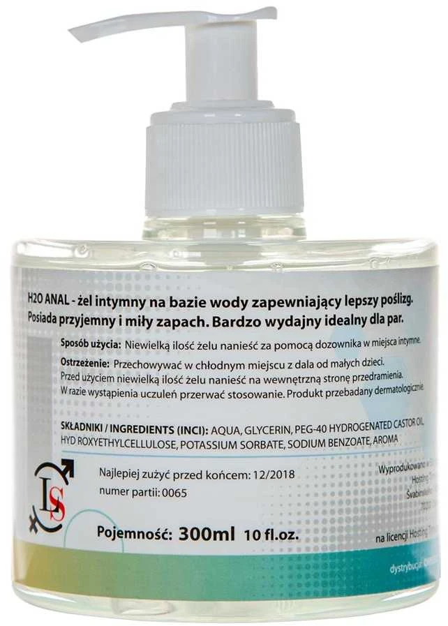 LoveStim Anal vandens gelis drėkinamasis sekso lubrikantas 300ml