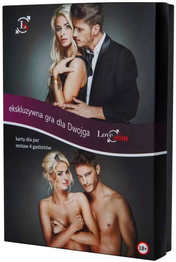 Love Stim LAVE STIM _ Išskirtinis žaidimas dviem kortoms poroms + 4 dalykėlių rinkinys