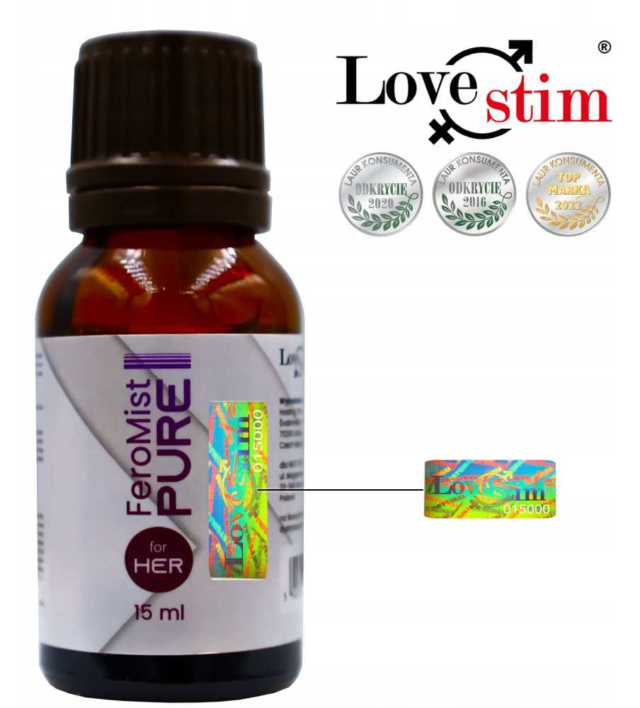 LoveStim LSTIM FeroMist PURE 15ml skirta JAI