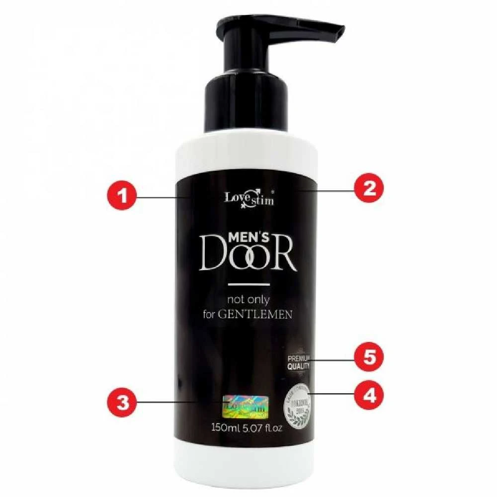 LoveStim Vyriškas analinis drėkinamasis sekso gelis lubrikantas 150ml