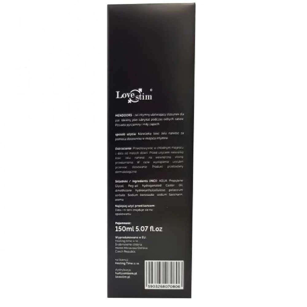 LoveStim Vyriškas analinis drėkinamasis sekso gelis lubrikantas 150ml