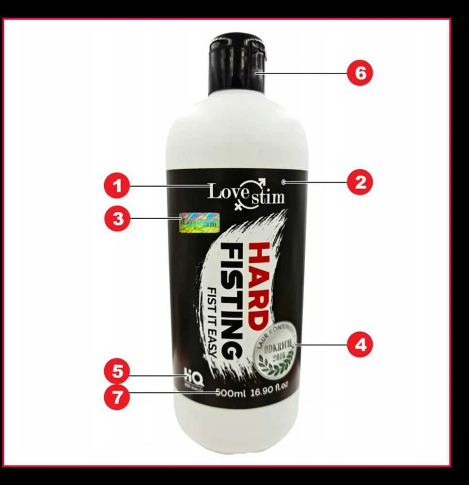 LoveStim Gelis-Hard Fisting 500ml