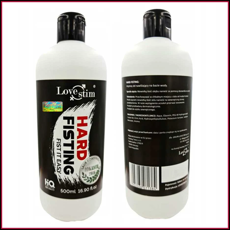 LoveStim Gelis-Hard Fisting 500ml