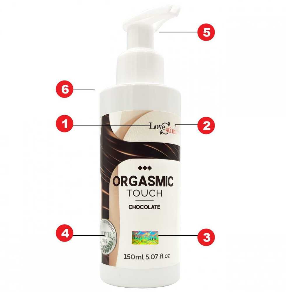 LOVE STIM_Orgasmic Touch Chocolate aromatinis intymus aliejus 150ml