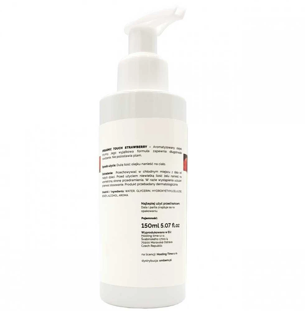 Love Stim Orgasmic Touch Braškių skonio intymus aliejus 150ml