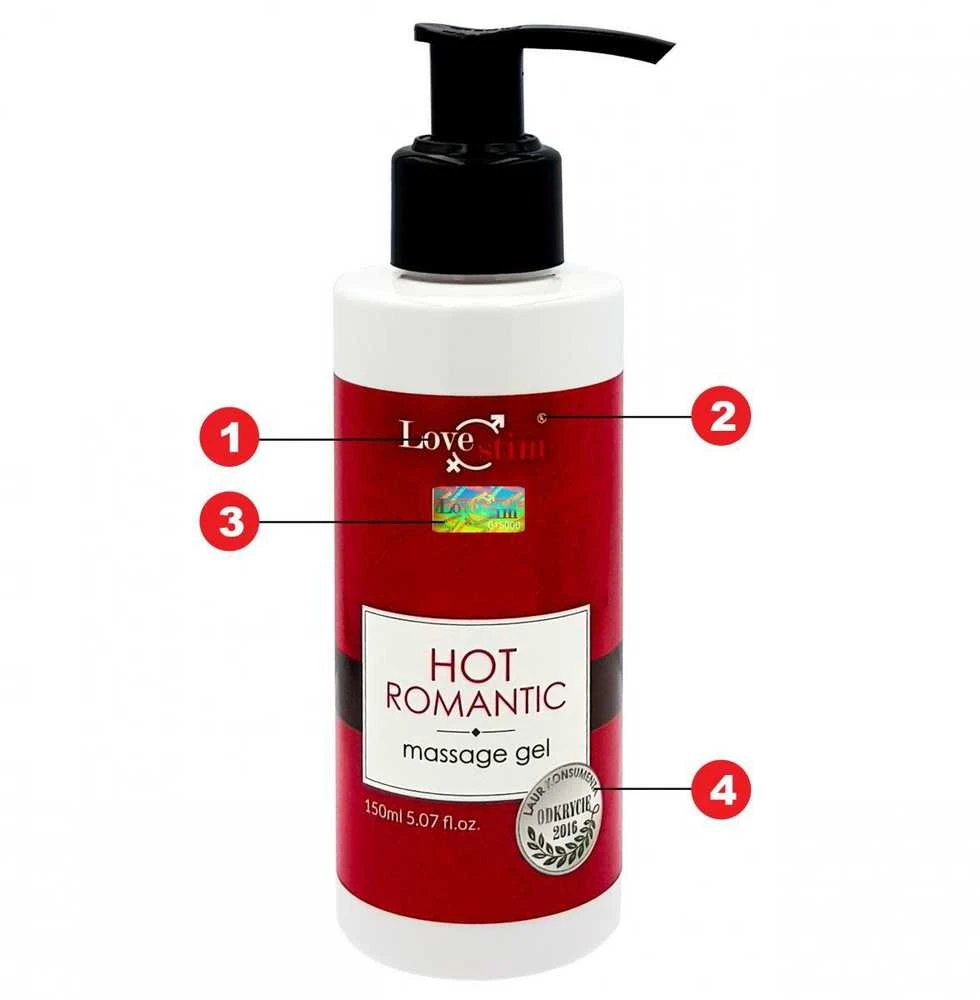 LoveStim Warming orgasm gelio lubrikantinis masažas 150ml