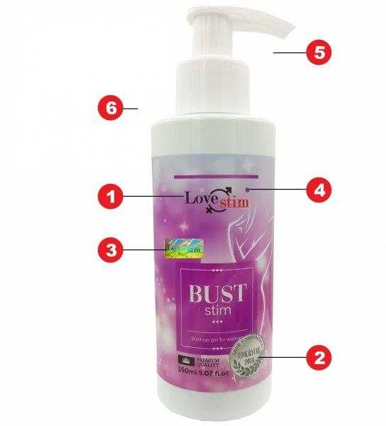 Love Stim Krūtų stangrinamasis gelis Bust Stim 150ml
