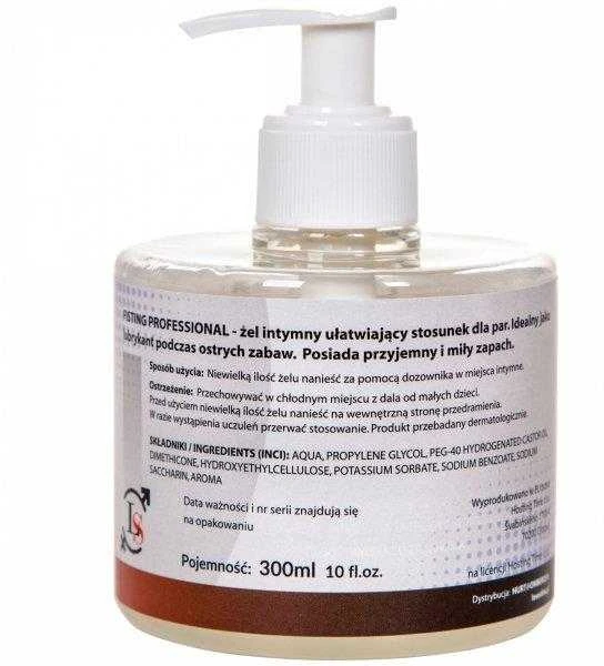 LoveStim Aukštos kokybės gelinis lubrikantas kumšteliams 300ml