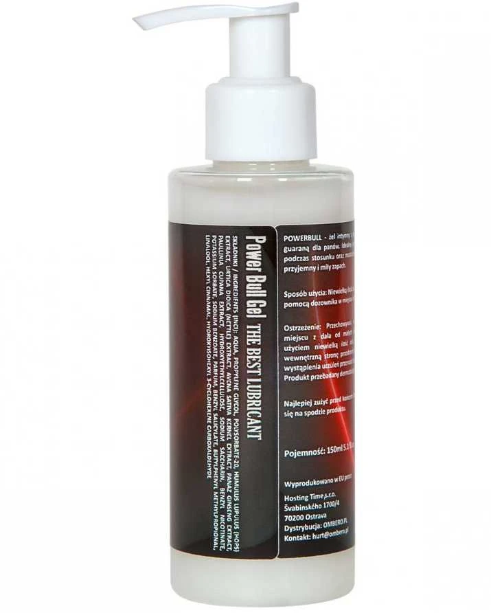 LOVE STIM_Power Bull The Best Lubricant erekcijos gelis 150ml