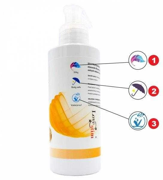 Love Stim LOVE STIM_Silk Profesionalus drėkinamasis intymus gelis, palengvinantis lytinius santykius poroms 150 ml