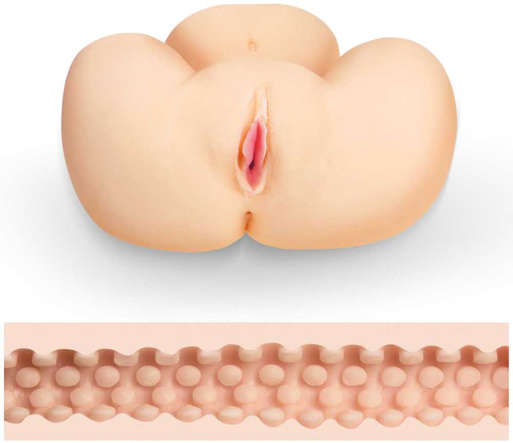 Lovetoy Moters kūno įtemptos rožinės spalvos makšties iškilimai