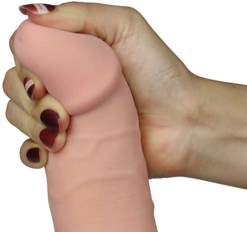 LoveToy 8,8 colio „Ultra Soft Dude“ vibruojantis žaislas