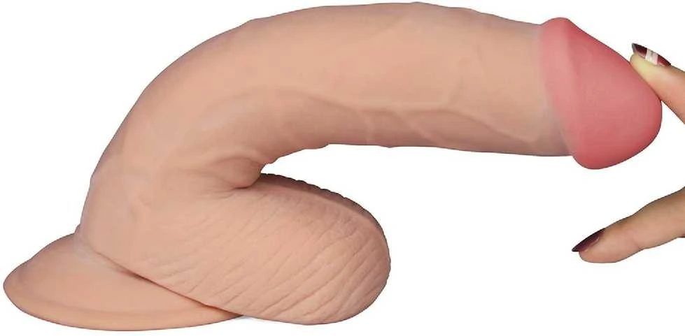 LoveToy 8,8 colio „Ultra Soft Dude“ vibruojantis žaislas