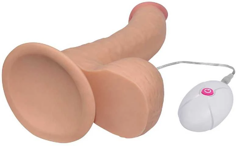LoveToy 8,8 colio „Ultra Soft Dude“ vibruojantis žaislas