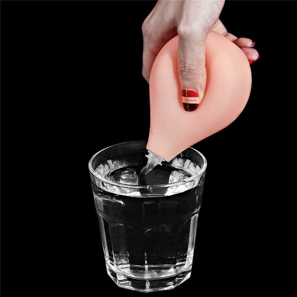 Lovetoy Dildo tikroviškas siurbtukas ir ejakuliacijos varpa