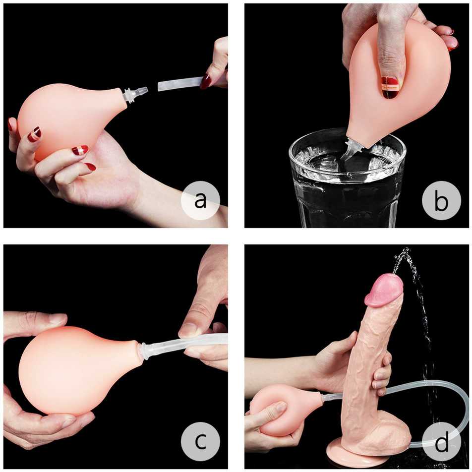 Lovetoy Dildo tikroviškas siurbtukas ir ejakuliacijos varpa