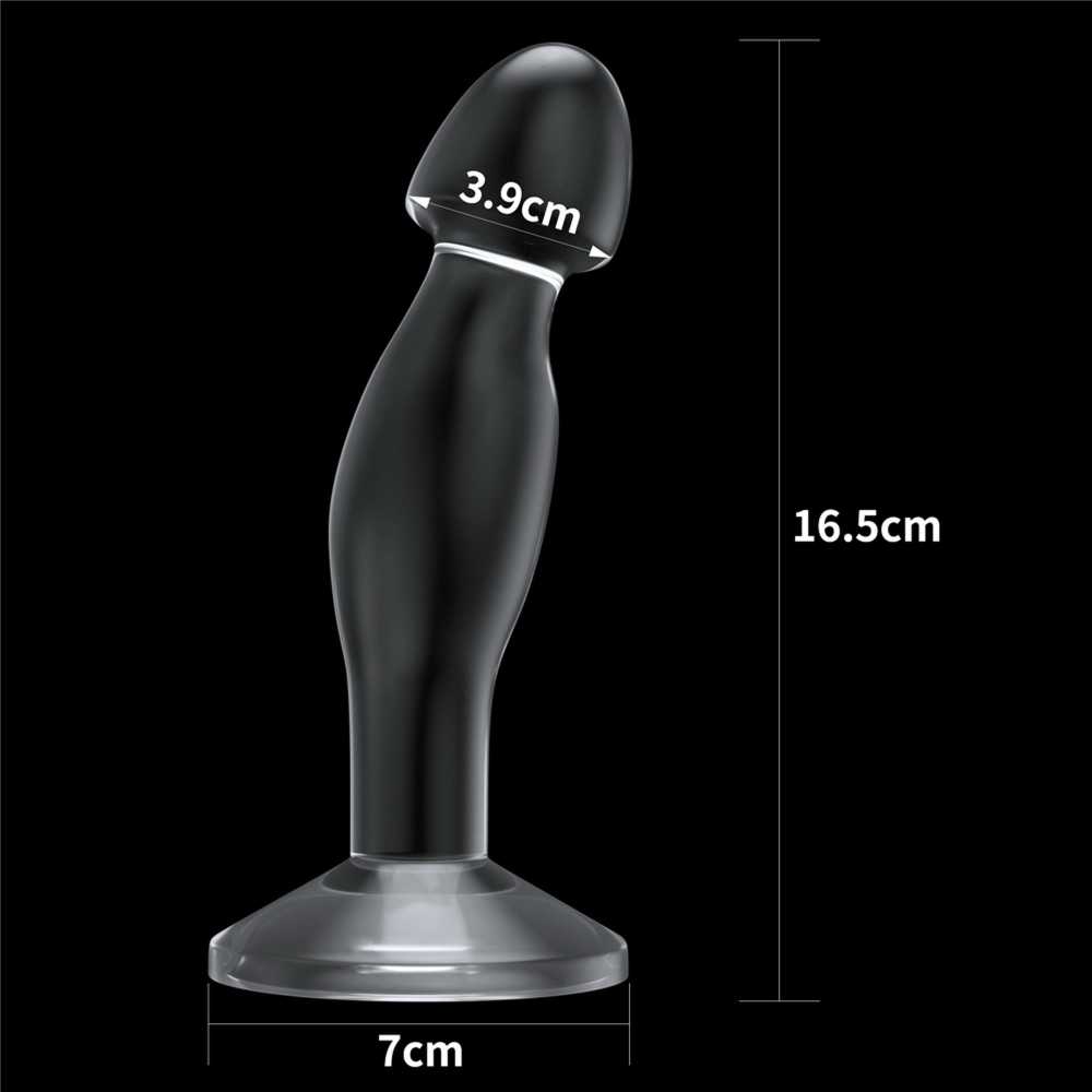LOVETOY "6,5" nepriekaištingas skaidrus prostatos kištukas