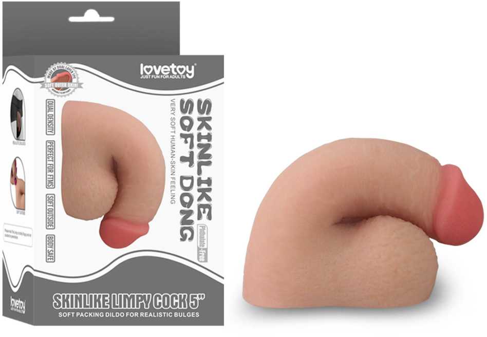 Lovetoy Lankstus, labai lankstus penis, tikroviškas dildo