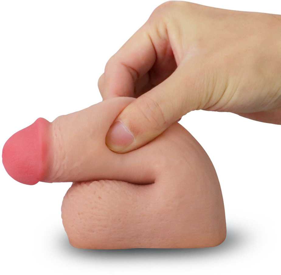 Lovetoy Lankstus, labai lankstus penis, tikroviškas dildo