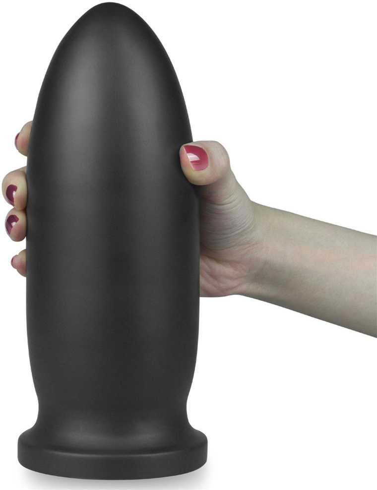 Lovetoy Lankstus storas analinis kištukas su siurbtuku 23 cm