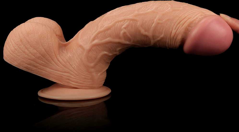KING LOVETOY Legendinis karaliaus dydžio tikroviškas dildo