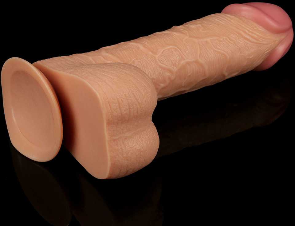 KING LOVETOY Legendinis karaliaus dydžio tikroviškas dildo