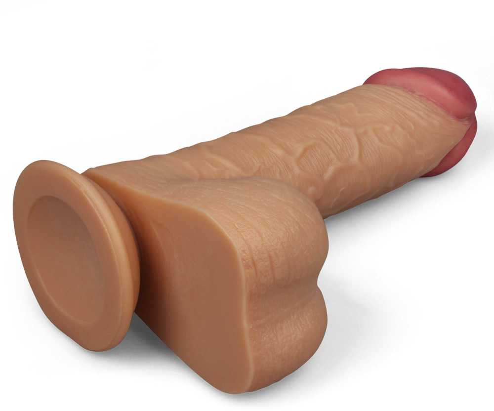 KING LOVETOY Legendinis karaliaus dydžio tikroviškas dildo