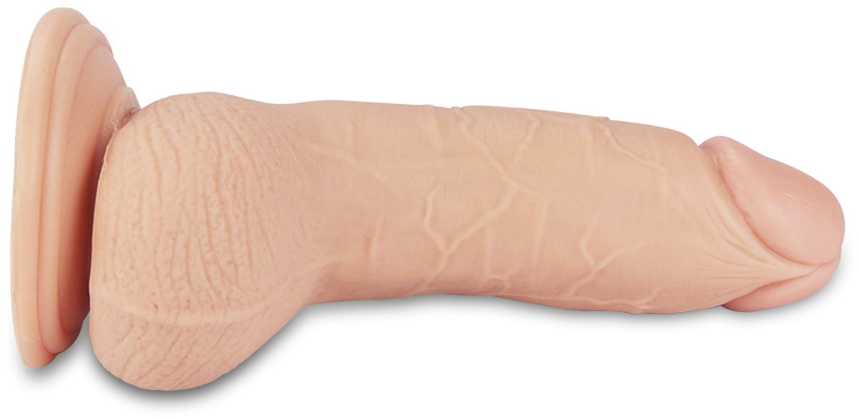 Lovetoy 7 colių ilgio itin stiprus vibruojantis dildo