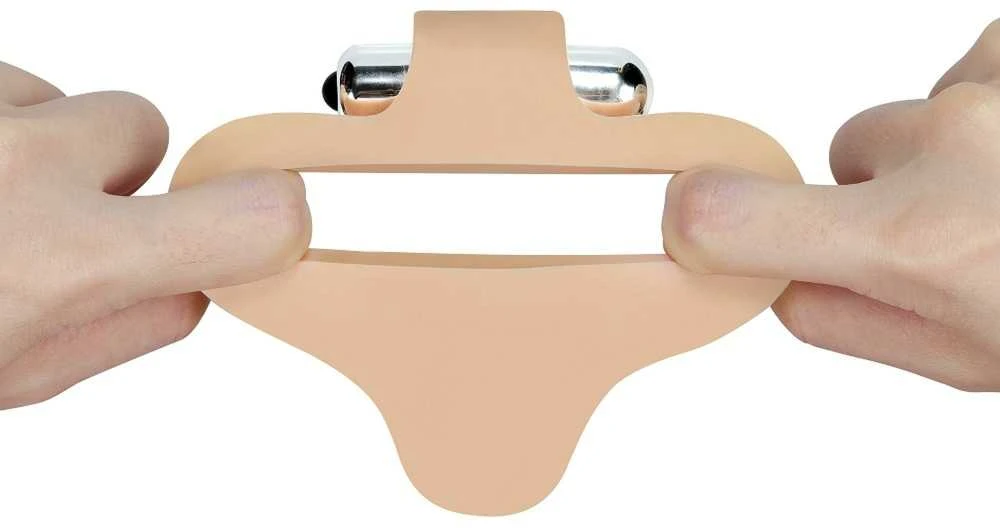 Lovetoy Guminis dirželis su vibratoriumi, varpos atidarymas 16.5