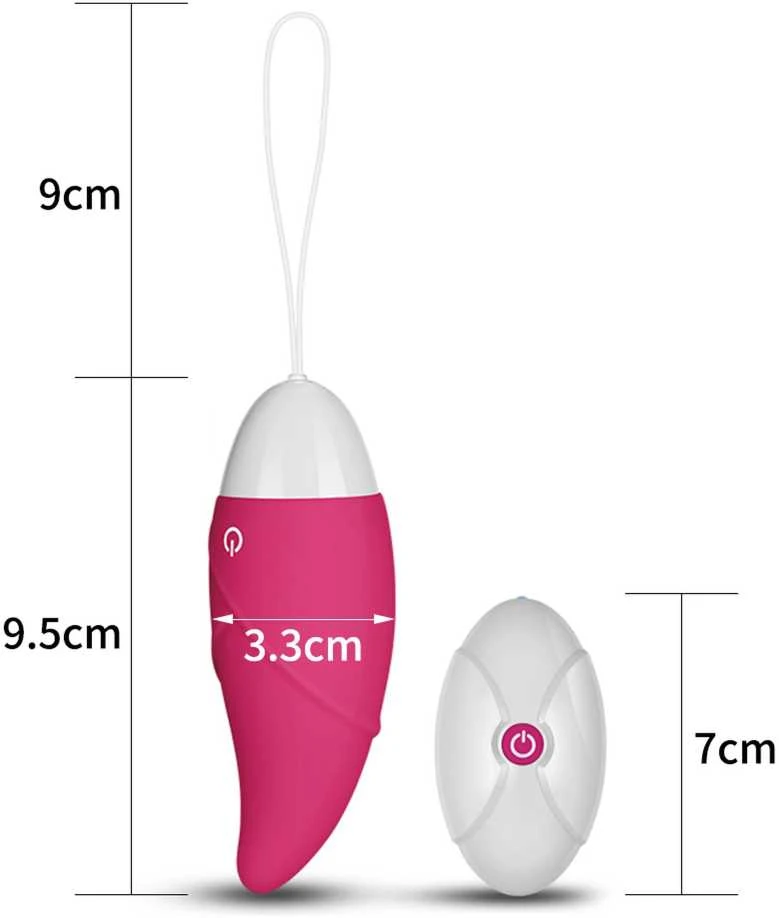 LOVETOY IJOY Wireless Remote Control Rechargeable Egg Rožinė