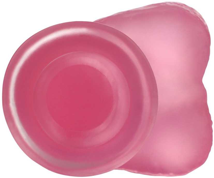 Lovetoy Rožinė 6" Jelly Studs Crystal Dildo Small Rožinė