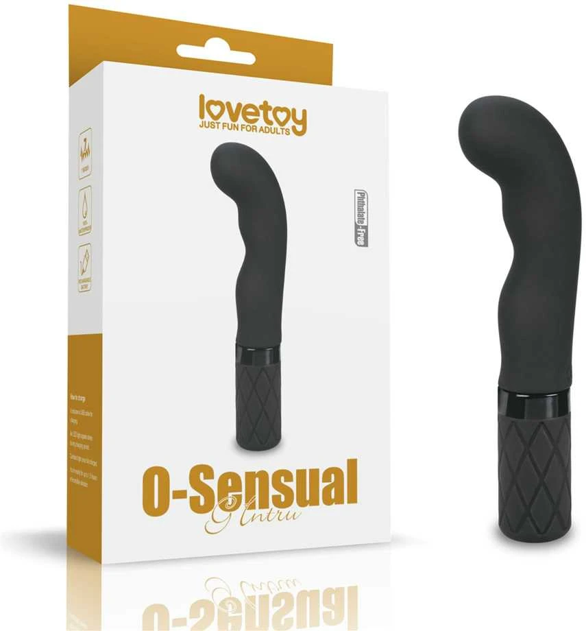 LOVETOY O-Sensual G Intru Juodas
