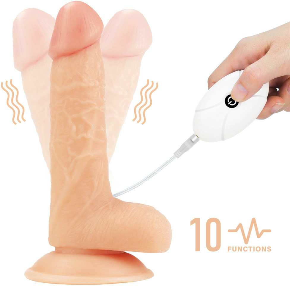 Lovetoy Vibruojantis „Easy Strapon“ rinkinys 7.0''