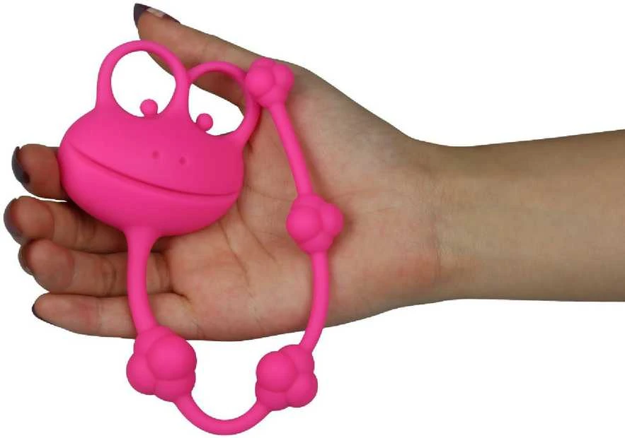 LOVETOY 10" Silicone Frog Anal Beads