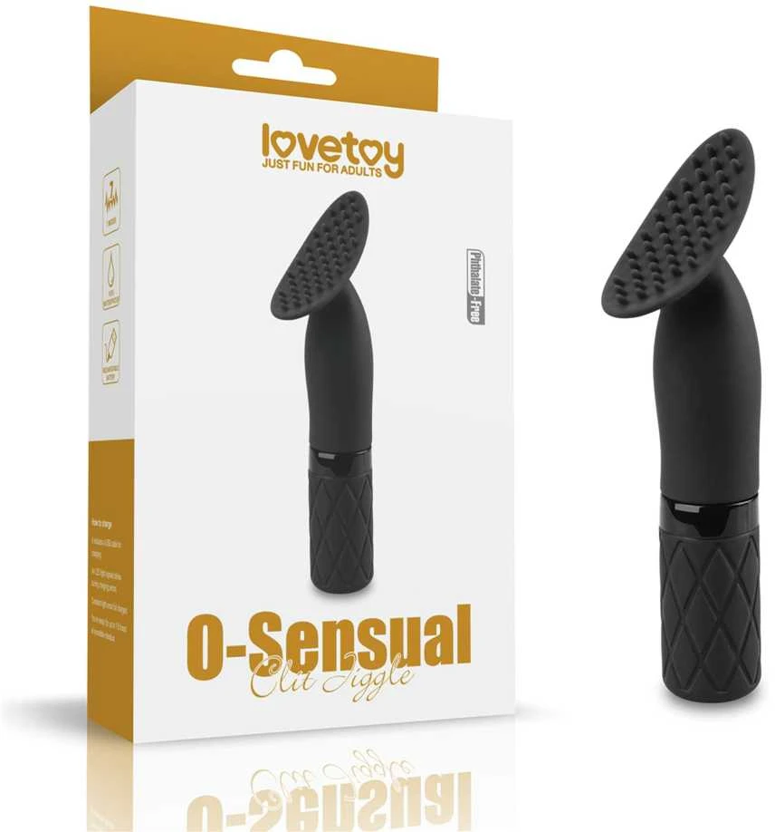 LOVETOY O-Sensual Clit Jiggle Juodas